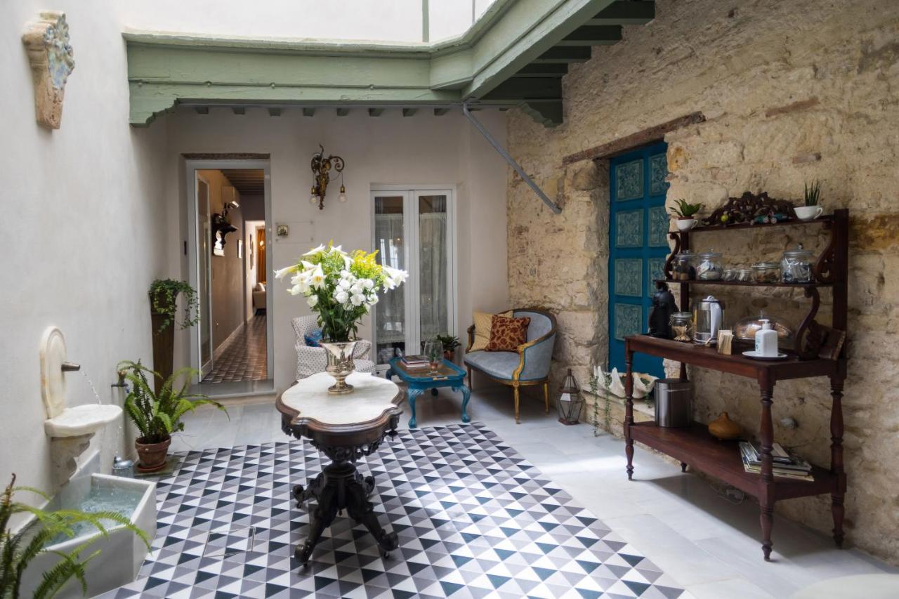 Casa Portus Gaditanus S XVIII Patio Andaluz Ел Пуерто де Санта Мария Стая снимка