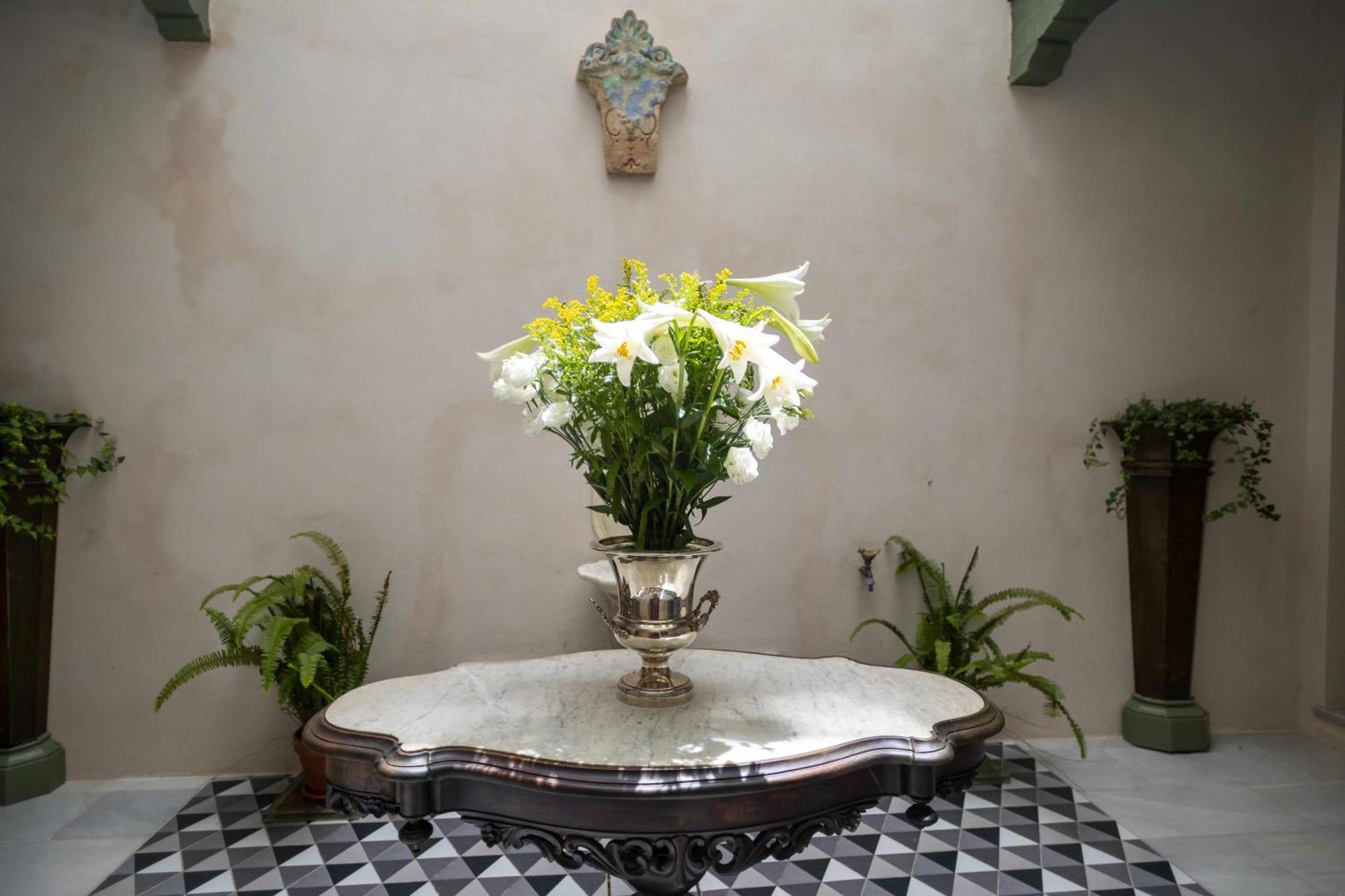 Casa Portus Gaditanus S XVIII Patio Andaluz Ел Пуерто де Санта Мария Стая снимка