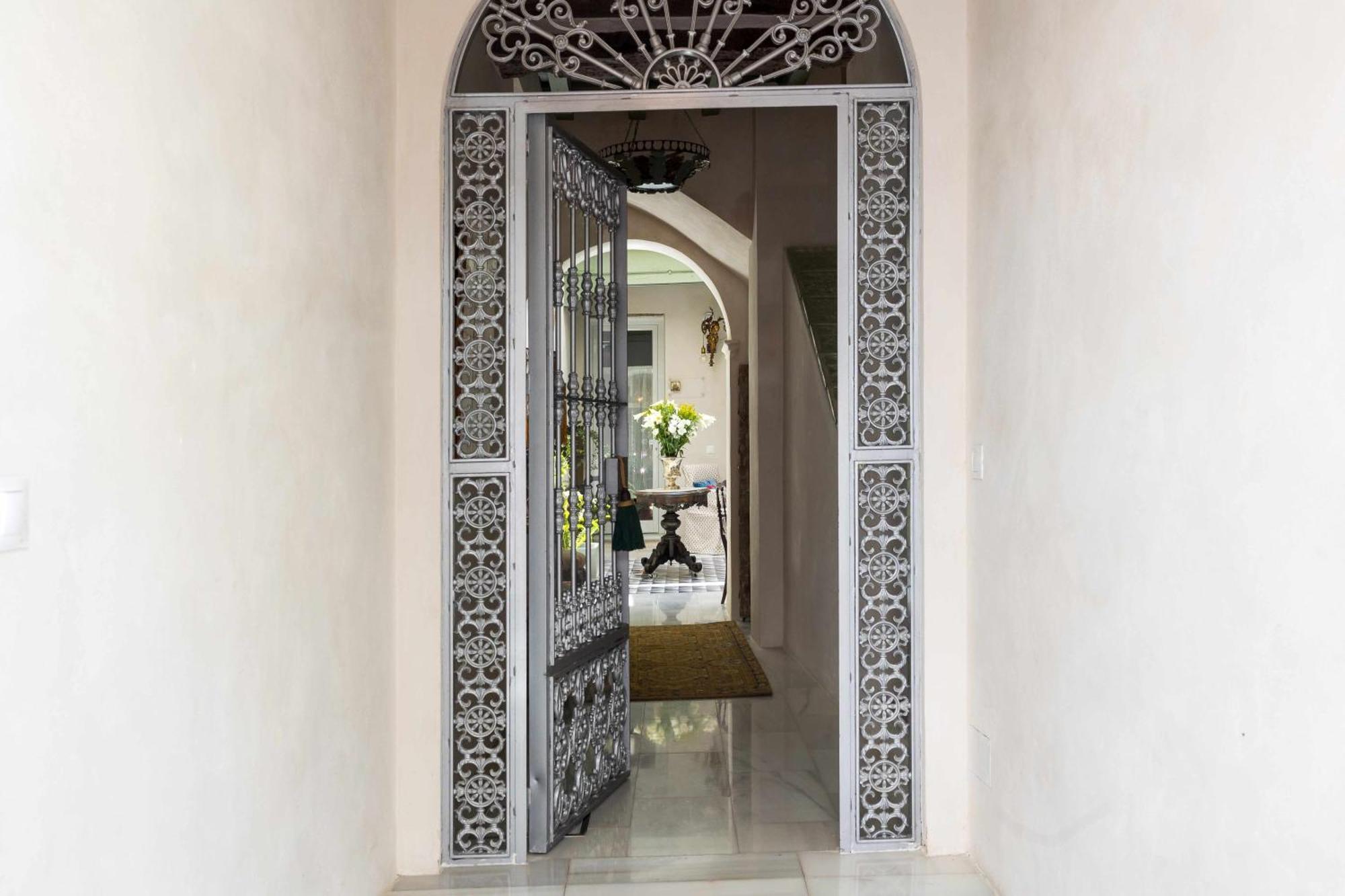 Casa Portus Gaditanus S XVIII Patio Andaluz Ел Пуерто де Санта Мария Стая снимка