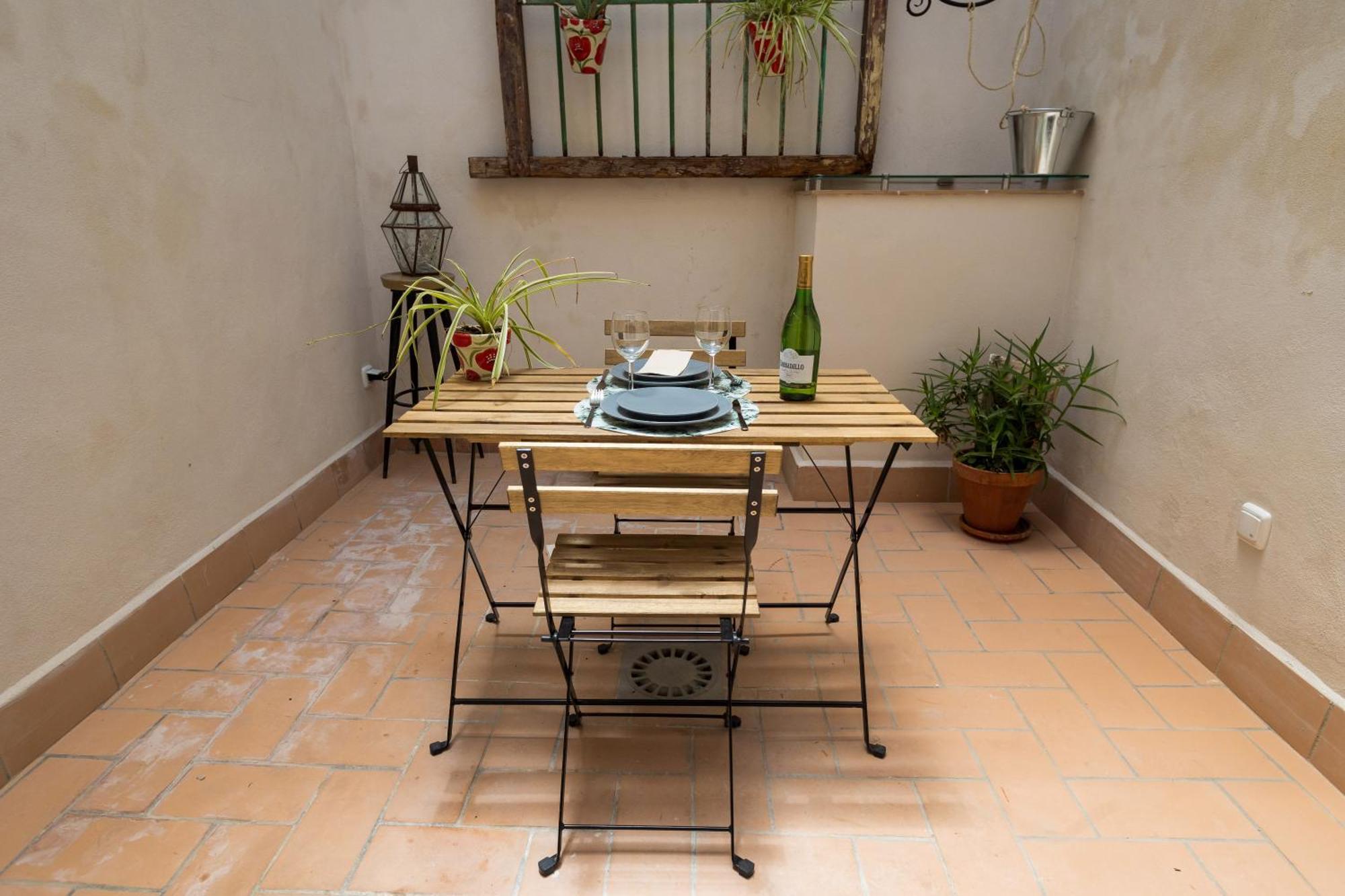 Casa Portus Gaditanus S XVIII Patio Andaluz Ел Пуерто де Санта Мария Стая снимка